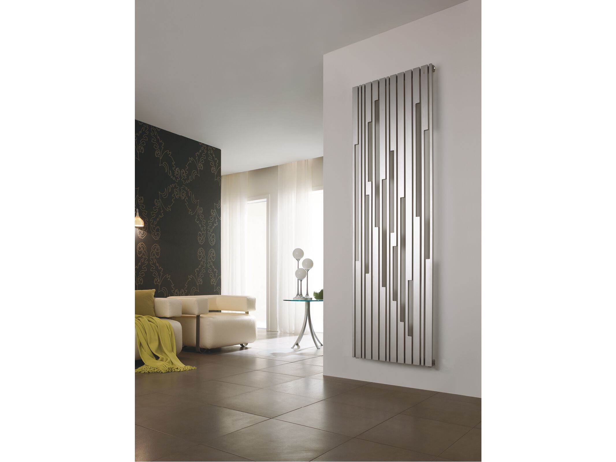 Атласная сталь вертикальный полотенцесушитель Cordivari Design Inox Style ARCH-00137263