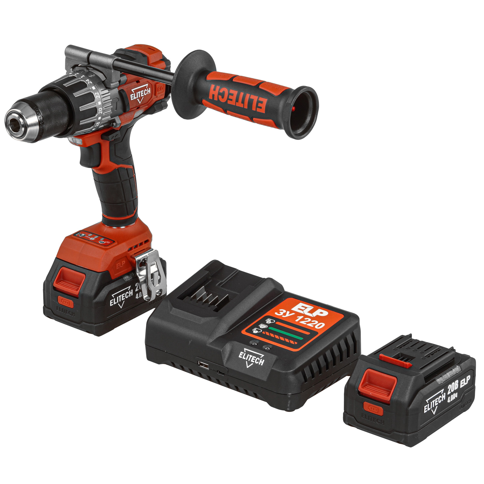 Дрель-шуруповерт Elitech ДА 21УБЛ2 9205809 STDN-0151948 - Вид №1