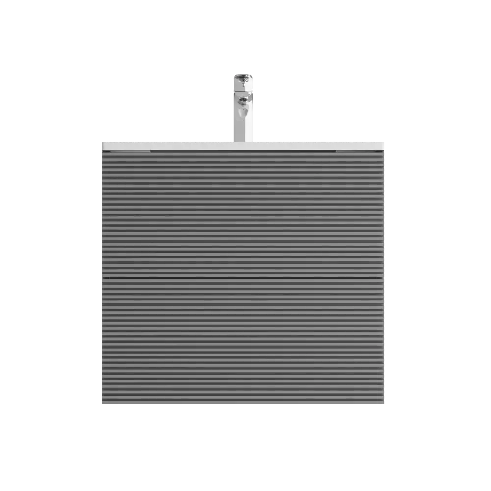 AM.PM Struktura - Подвесная тумба под раковину 60 см в цвете графит 86746449 STLM-0071205 - Вид №4