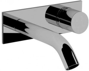 AN P19 Смесители для раковины Azzurra ceramica Умывальник настенный, квадратный излив LINEA