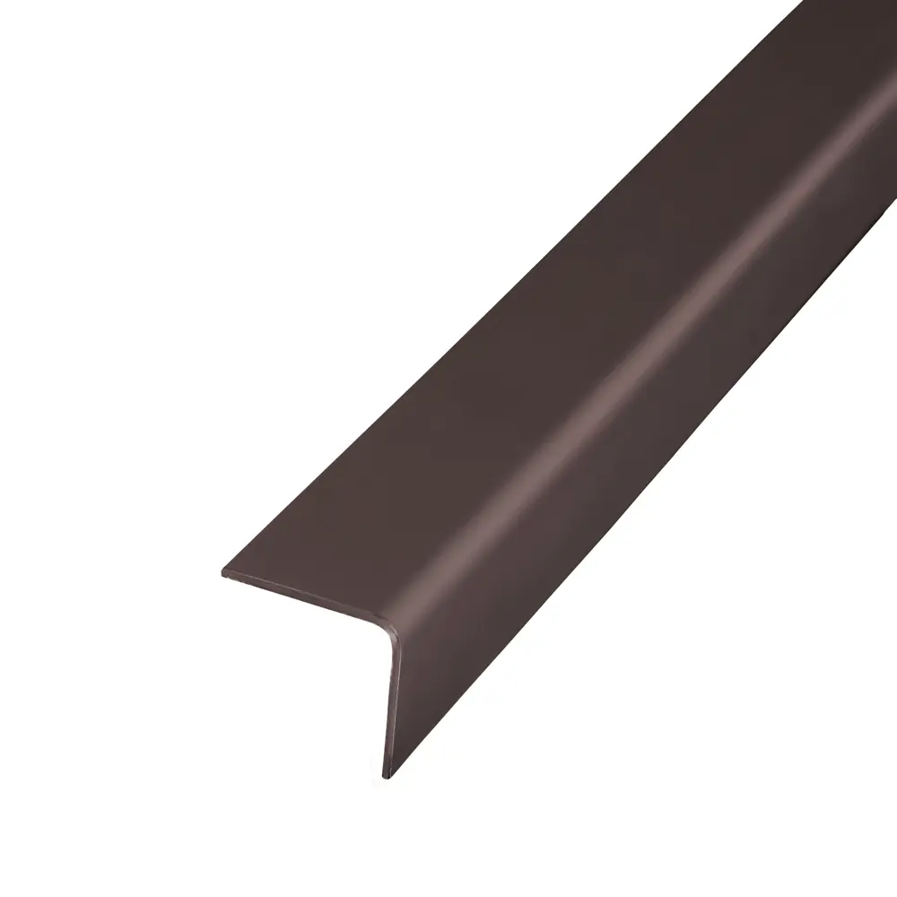 Угол ПВХ наружный 1000x20x20 мм венге матовый 89431869 STLM-2162592 POLIPLAST  - Вид №1