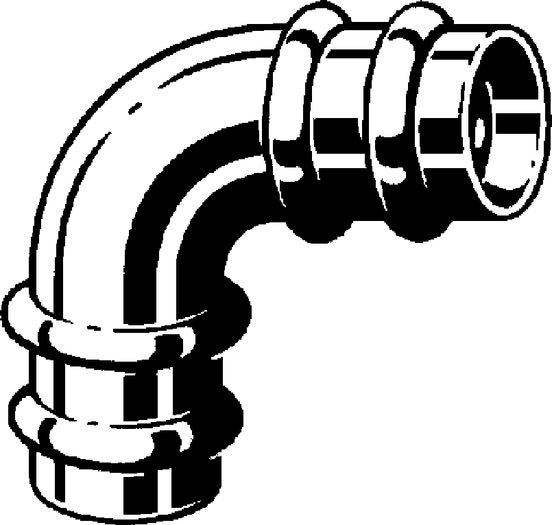 Viega Отвод 90° Sanpress 2216 (199395) 199 395 - Вид №1