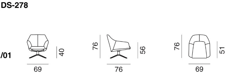 de Sede Мягкое кожаное кресло sun-id-1417070 - Вид №4