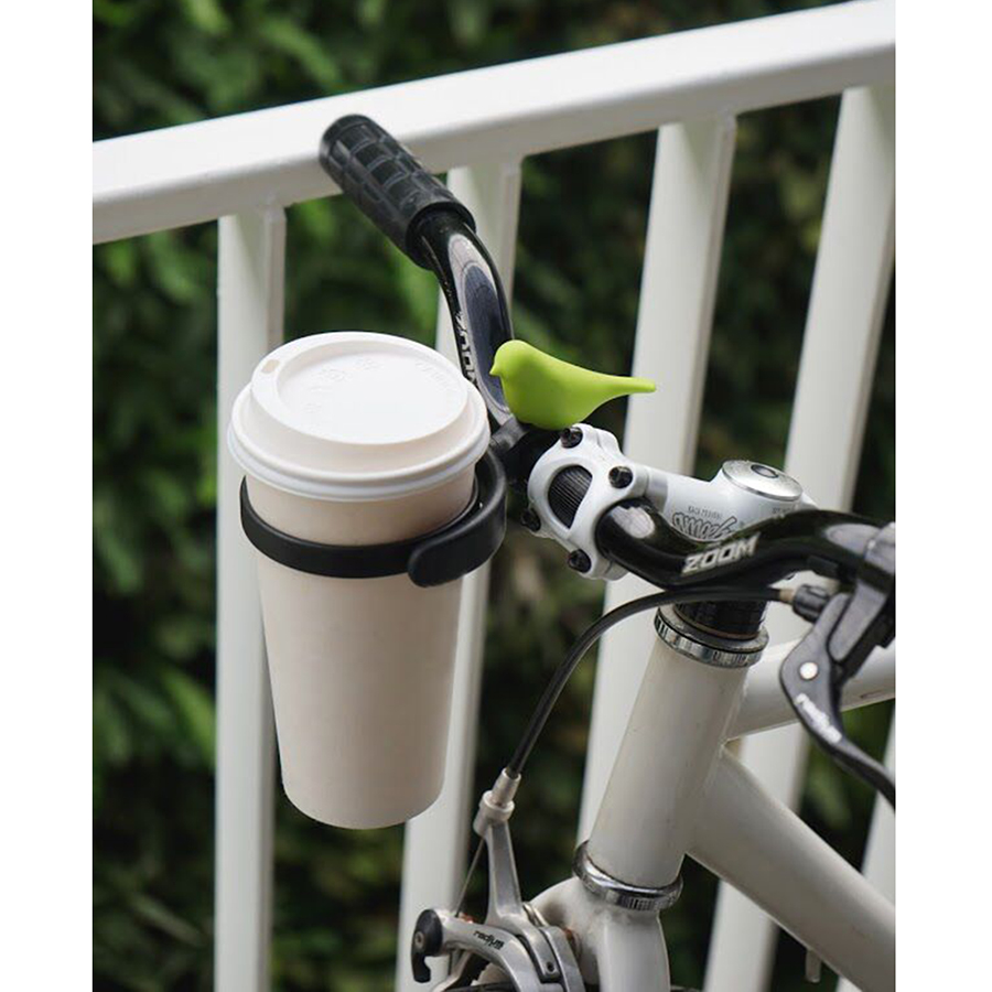 QLX20010-GN Держатель для стаканов bird, зеленый Qualy  - Вид №2