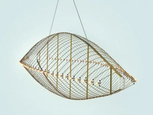 Quasar Подвесной светильник прямого света из металла Fieltebek