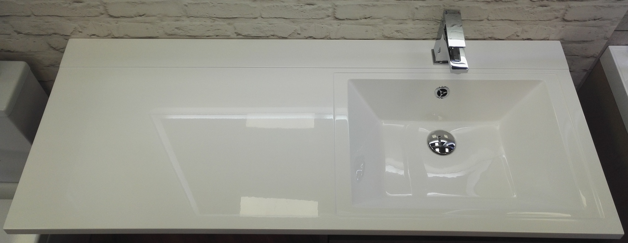 Мебель для ванной под стиральную машину BelBagno KRAFT-LVD-580/1200-2C-PIA-PP  - Вид №4