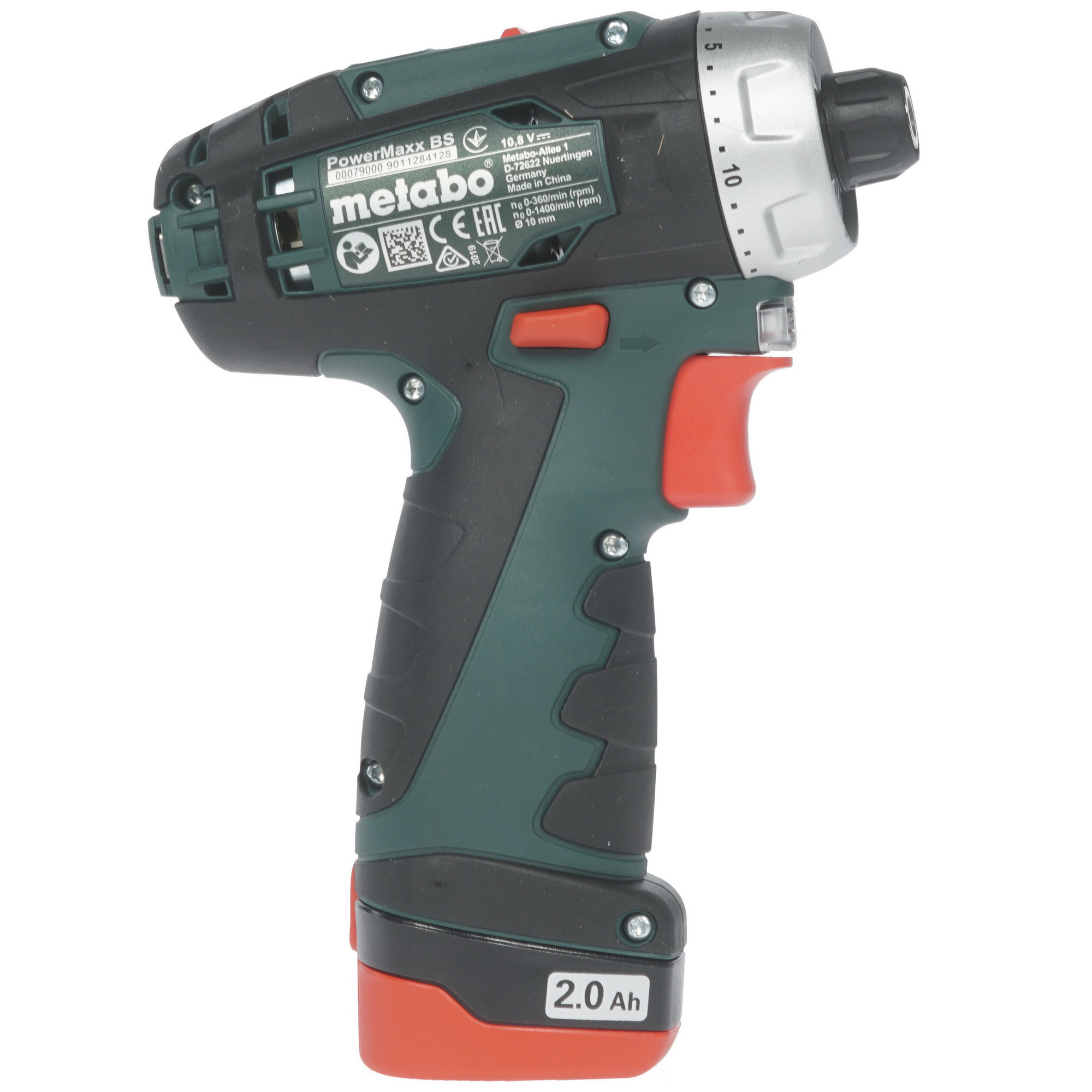 Дрель-шуруповерт Metabo PowerMaxx BS 10.8/12V 8121208 STDN-0112246 - Вид №1