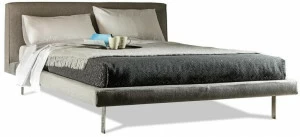 Vibieffe Кровать с обивкой из ткани или кожи