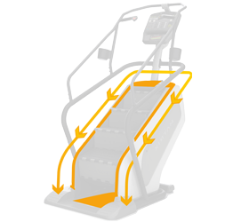 C7XE Лестница-степпер (климбер) c7xe (c7xe-06) MATRIX  - Вид №6