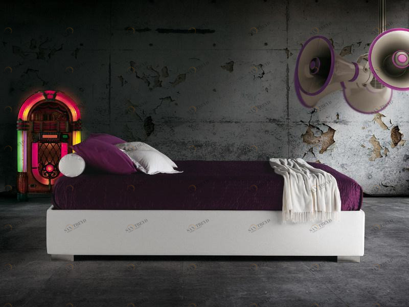 Milano Bedding Кровать двуспальная с обивкой sun-id-1350920