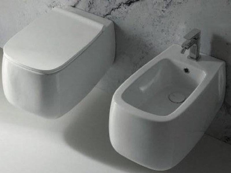 33130101.09 Биде подвесное 550х335х450 мм Alice Ceramica Nur Белый матовый - Вид №3