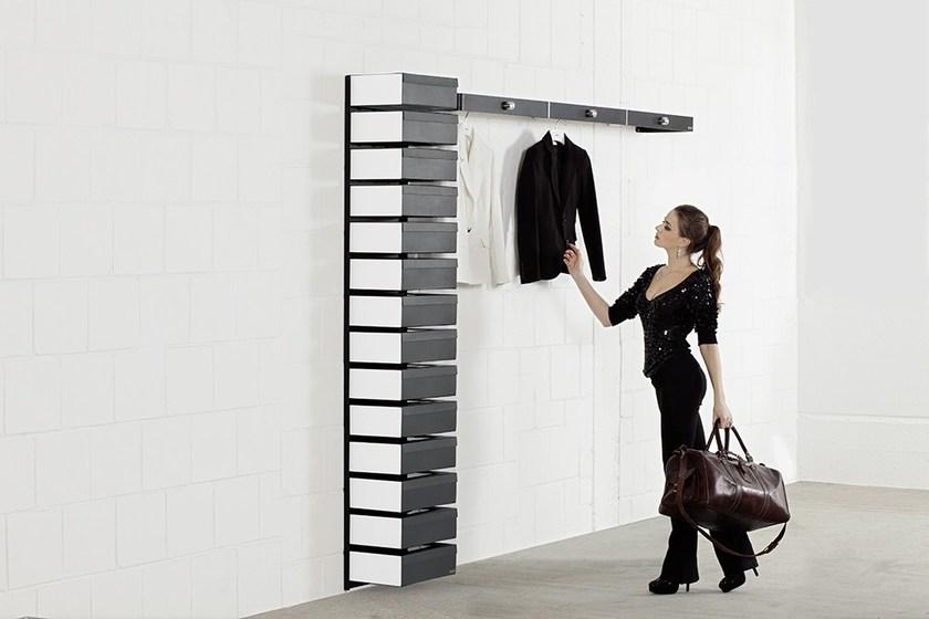 Wissmann raumobjekte Подвесной шкаф для обуви из лакированной стали  595  - Вид №1