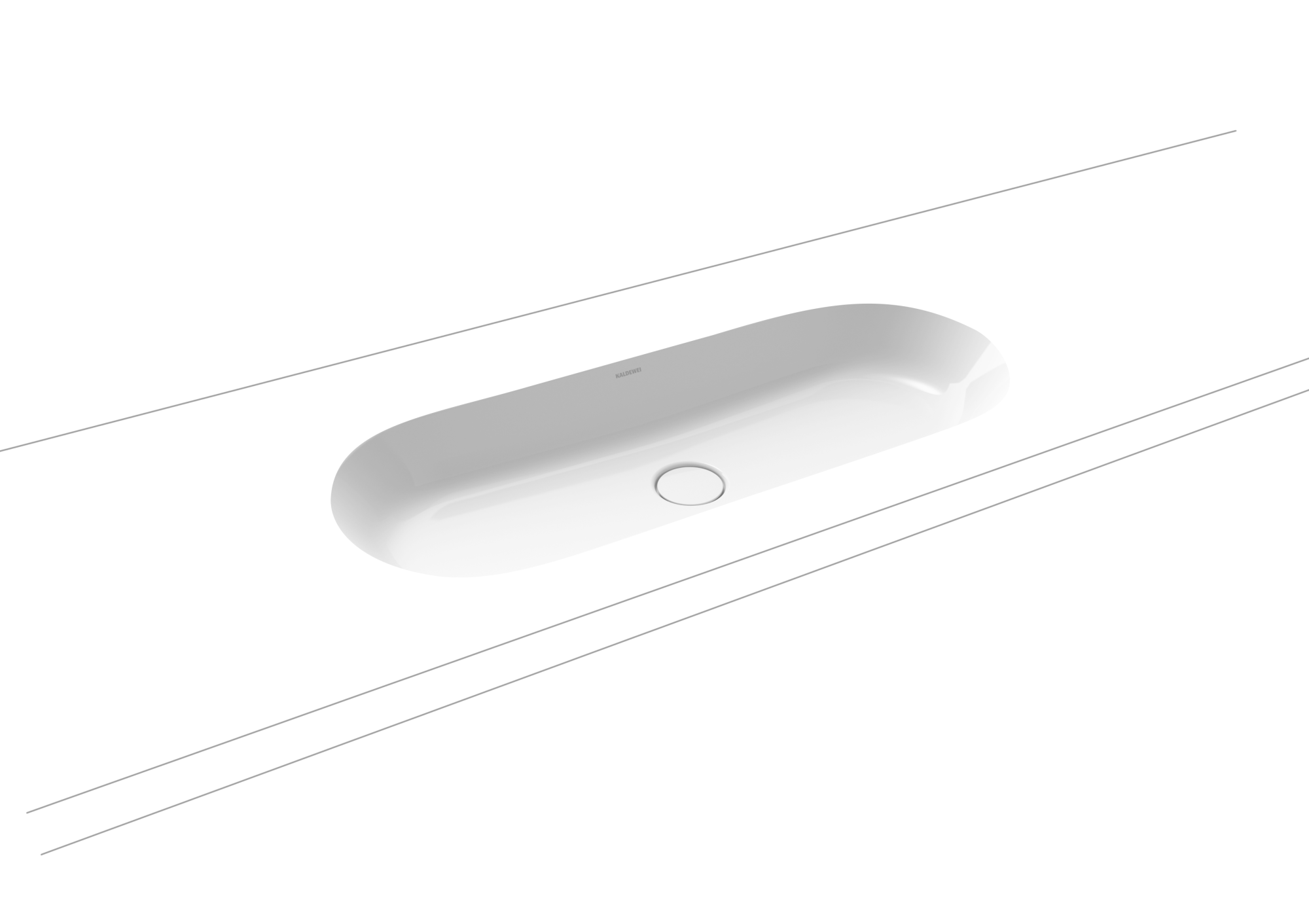 Умывальник KALDEWEI Сталь эмалированная 3060 1 альпийский белый 30601