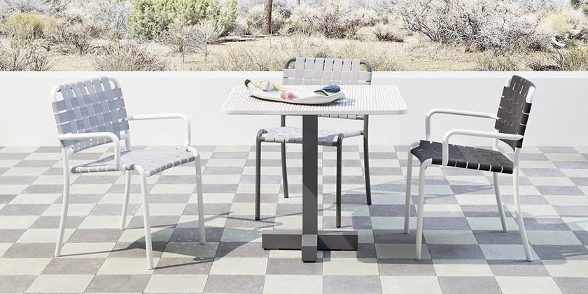Gervasoni Квадратный садовый стол с бетонной столешницей Gervasoni outdoor sun-id-1464823 - Вид №3