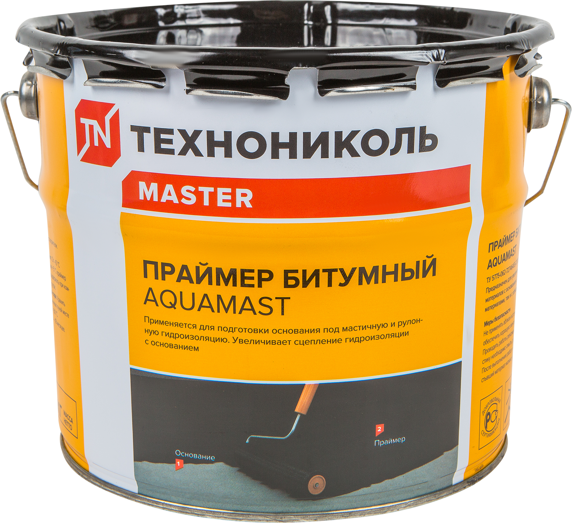 16721321 Праймер битумный Технониколь AquaMast 2.4 кг STLM-0007149 Santreyd