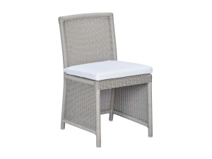 Тканевый садовый стул со встроенной подушкой