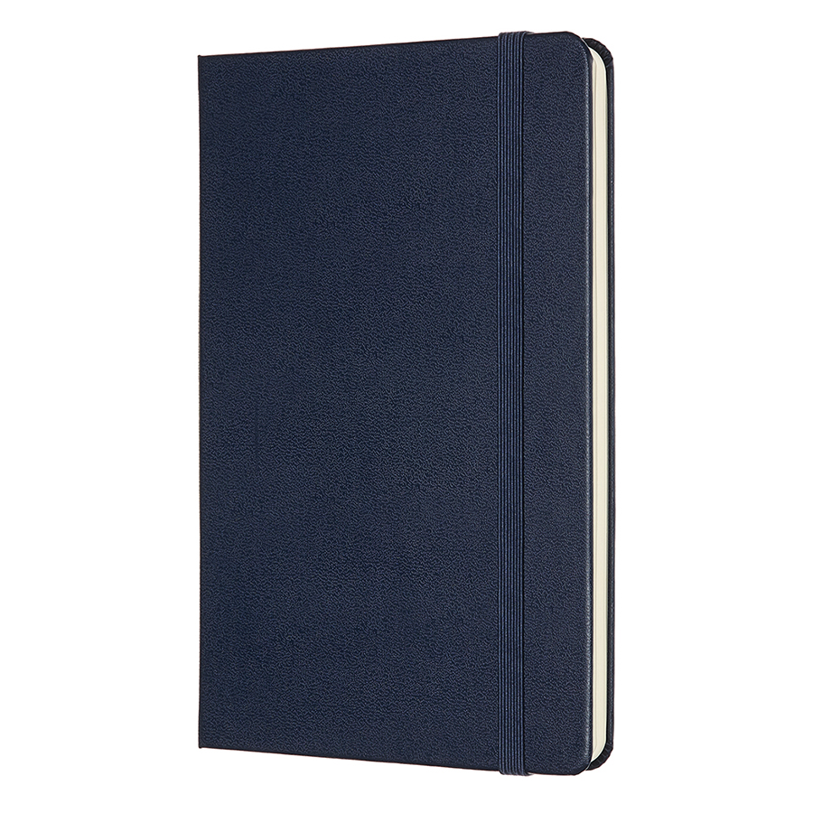 Блокнот Moleskine CLASSIC Medium 115х180мм 208стр. нелинованный твердая обложка синий 1127893 - Вид №1