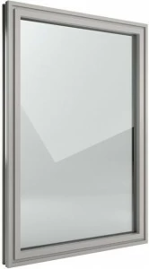 FINSTRAL Защитное окно с терморазрывом из алюминия и передняя часть Fin-project