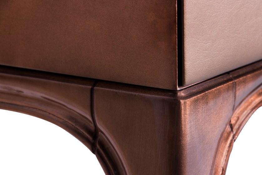 KOKET Прямоугольная кожаная консоль с ящиками sun-id-1427057 - Вид №5