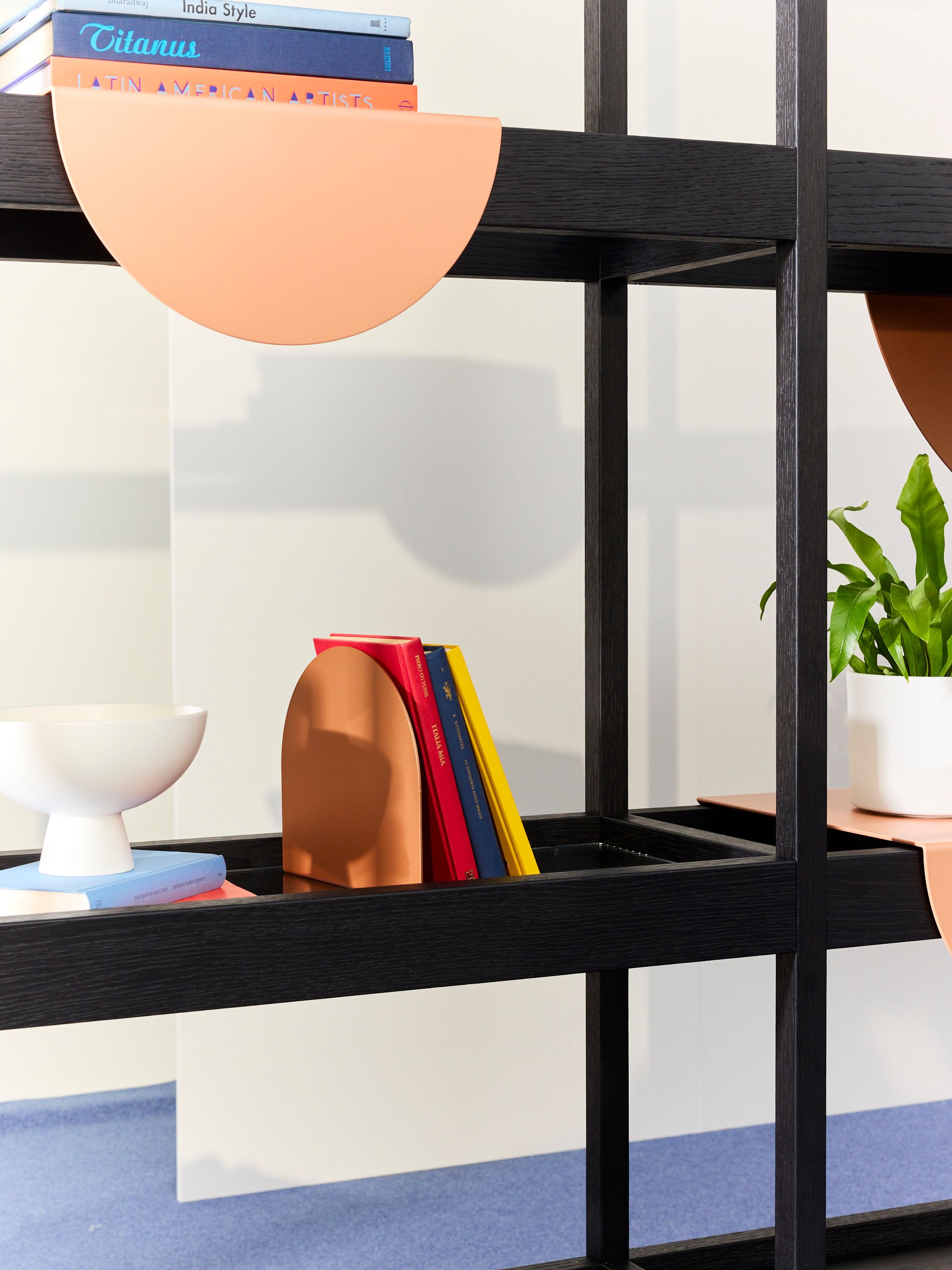 Секционный книжный шкаф из шпона XILIA BUBBLE ARCH-00128471 - Вид №6