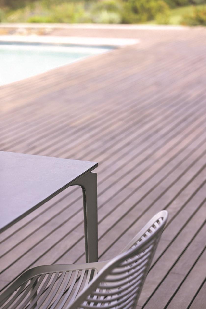 FAST Квадратный садовый стол из керамогранита Allsize 57q09g - Вид №5