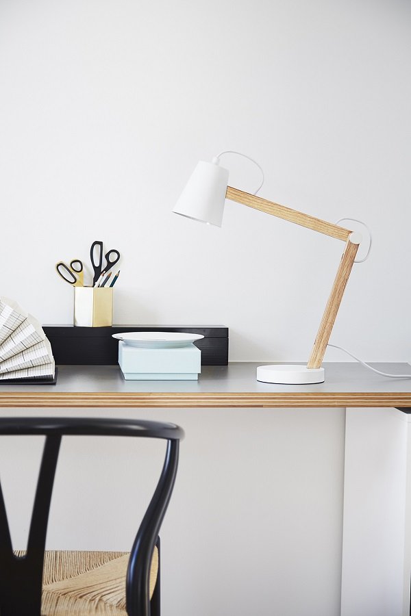 Лампа настольная белая 44х65 см Play 2278_16766001 FRANDSEN  00-3880827 Бежевый;белый  - Вид №1