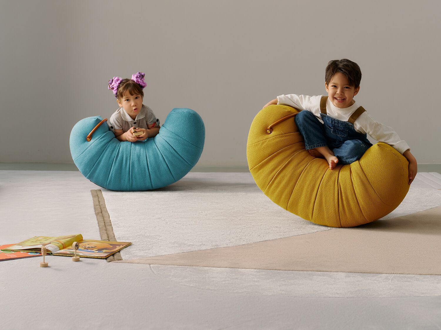 Ткань мягкий пуф HC28 maison ROLL MINI ARCH-00035573 - Вид №16