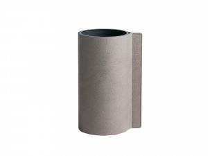 98811 HIPPO anthracite-grey ваза для цветов 11х20см;LIND DNA