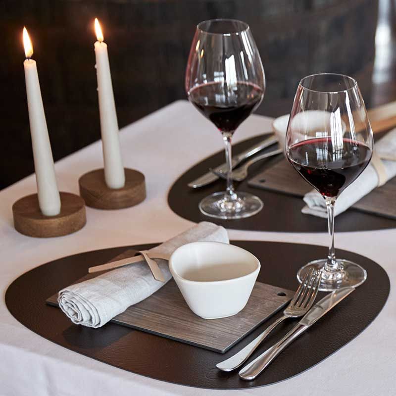 9873 BULL brown подстановочная салфетка фигурная 37x44 см, толщина 2мм;LIND DNA - Вид №2