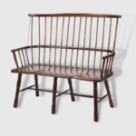 G130 Примитивная ирландская виндзорская скамья ijlbrown  - Вид №9