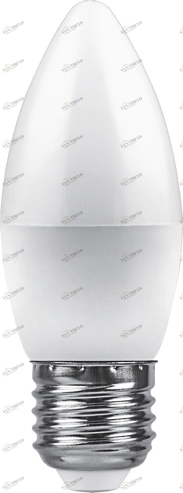 Лампа светодиодная Feron "Свеча" E27 9W 4000K LB-570 25937 FERON  00-3956675 Матовый 