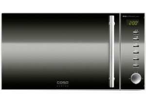 1117026 Микроволновая печь CASO MG 20 Ceramic Menu зеркальный, серебристый