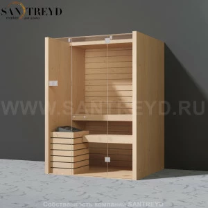 Effegibi SKY 30 SA55200016 Сауна. Мощность: 3 кВт макс. Размеры: длина 130 см, ширина 130 см. Отделка: канадский хемлок.