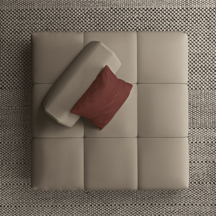 Модульный тканевый диван Febal Casa подпись ARCH-00035877 - Вид №12