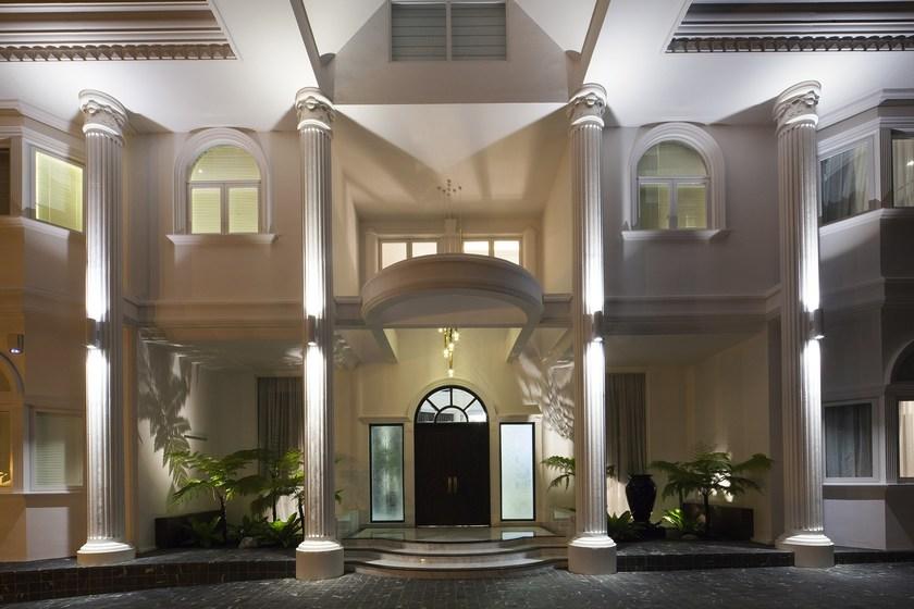 Goccia Illuminazione Регулируемый настенный светильник для улицы из алюминия Corinthia sun-id-1363747 - Вид №9