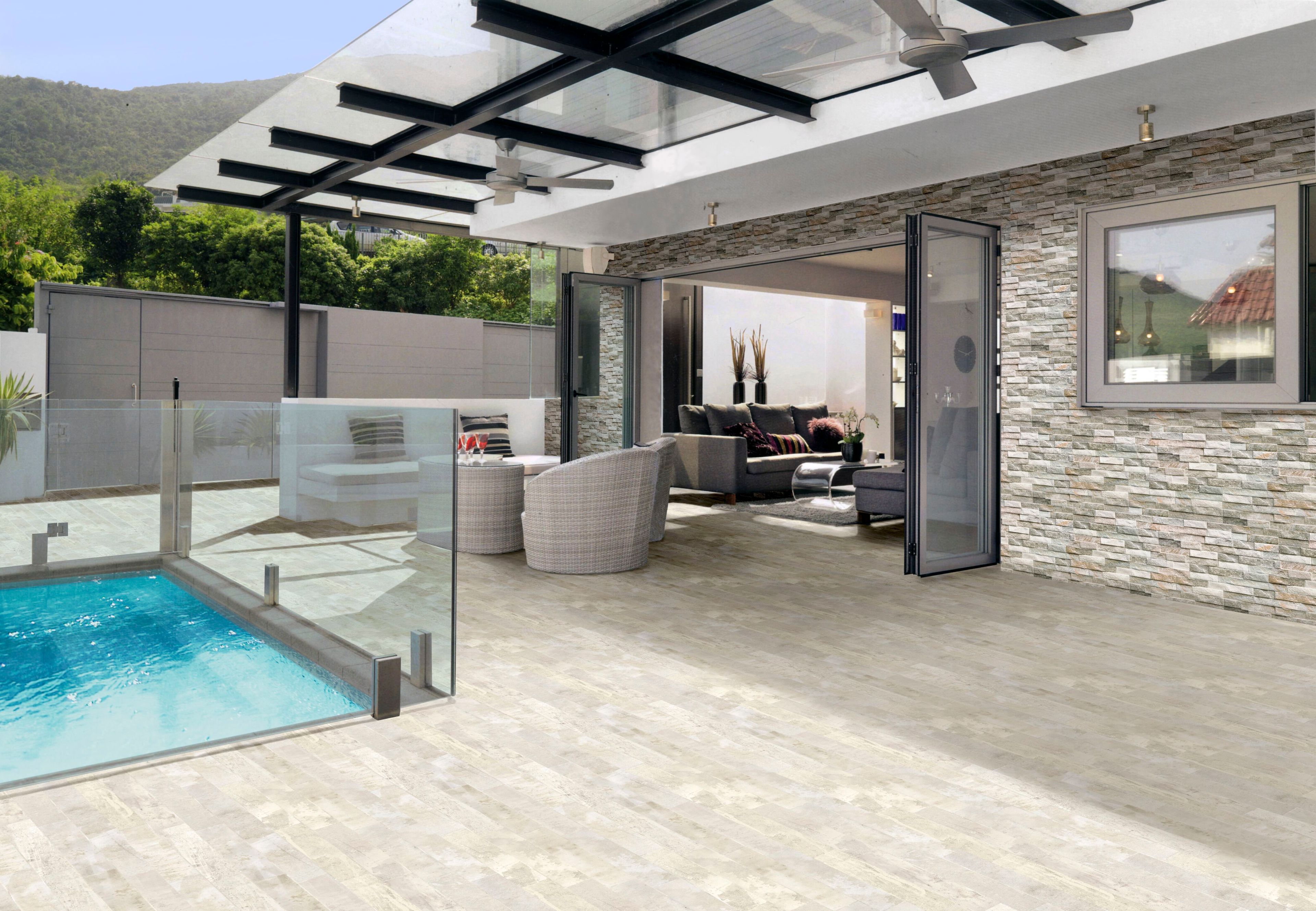 Керамогранит с эффектом камня KERADOM ROCK ARCH-00131833 - Вид №8