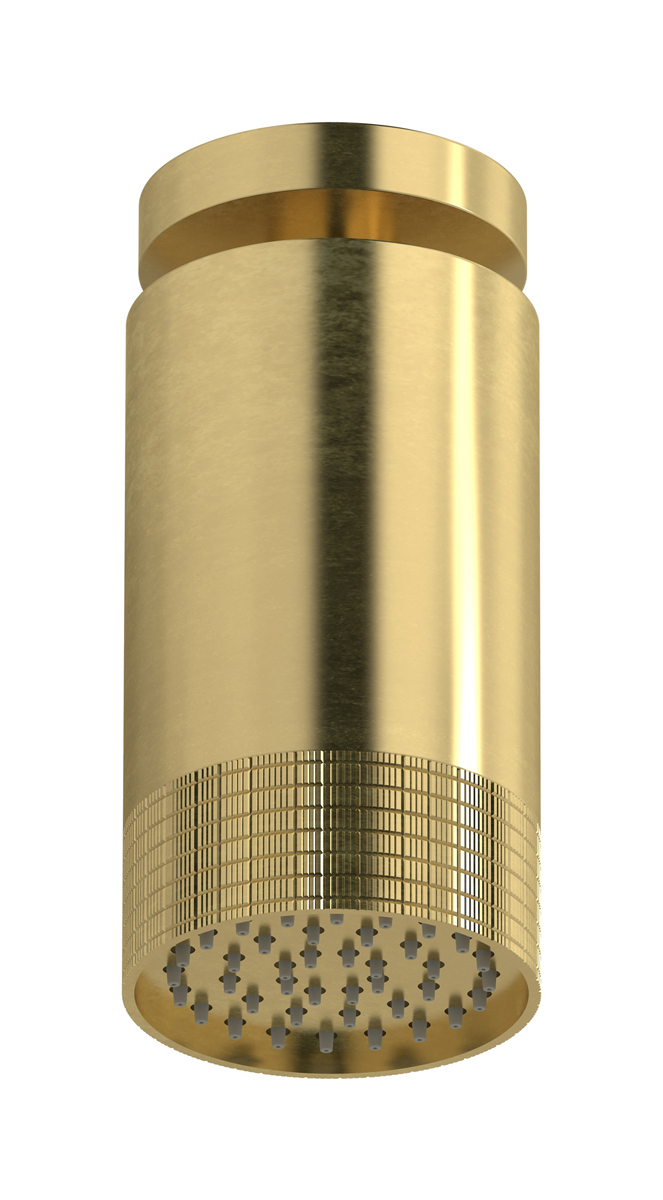 Верхний душ с Потолочный кронштейн WE ARE IB rx085sr_1 Natural Brass Spot