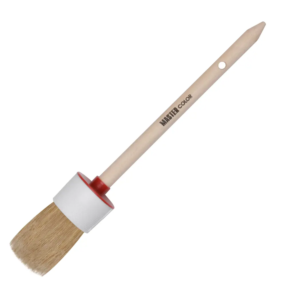 Кисть круглая Master Color 30-0404 натуральная щетина 35 мм 82267303 STLM-2051095 