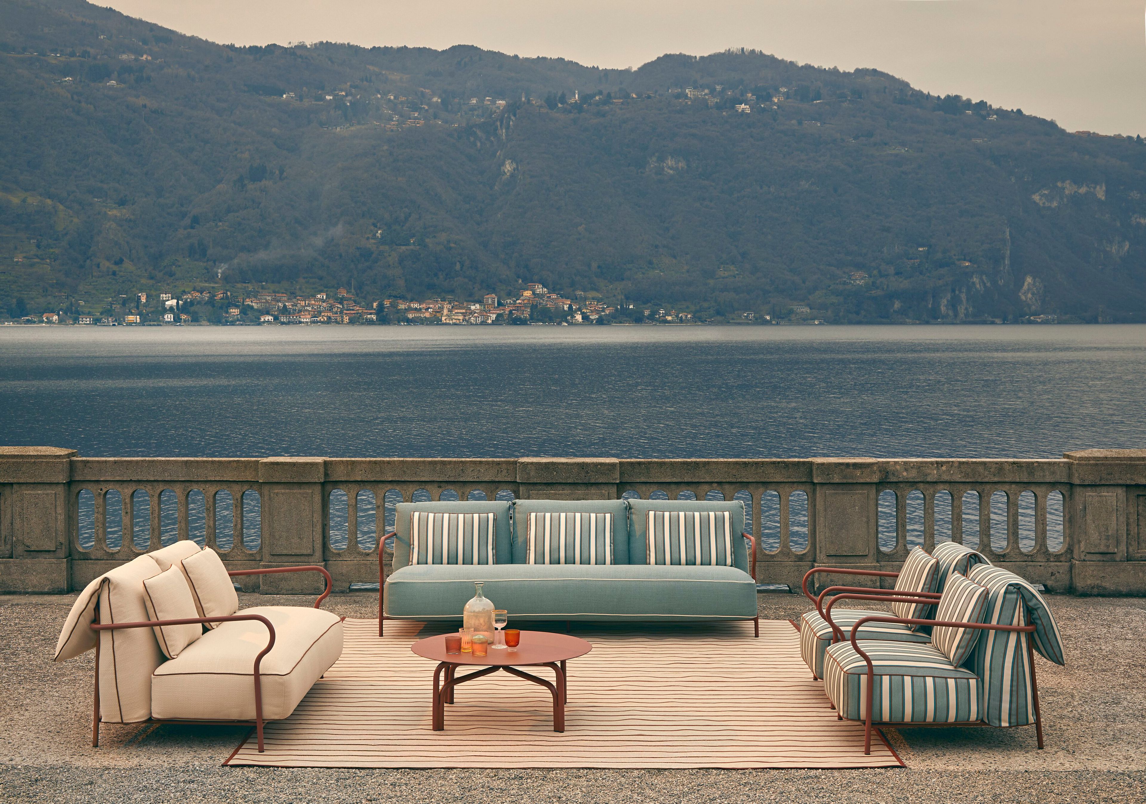 Алюминиевый садовый стул с подлокотниками Unopiù Salò ARCH-00033589 - Вид №12