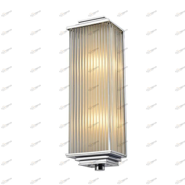 Настенный светильник Newport nickel 3293/A NEWPORT 3290 00-3890897 Прозрачный;хром 