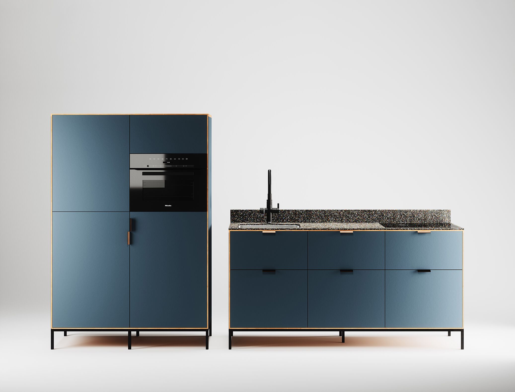 Встроенная кухня Neuvermoebelt TINY KITCHEN "OFFICE" ARCH-00079175 - Вид №5