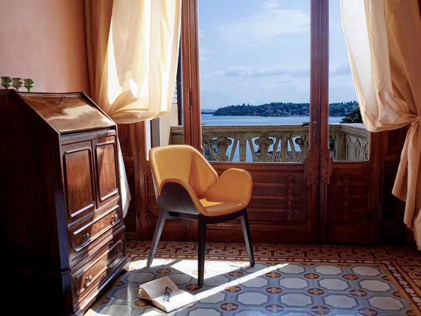 ALMA DESIGN Кожаное кресло с подлокотниками Lips sun-id-1366320 - Вид №2