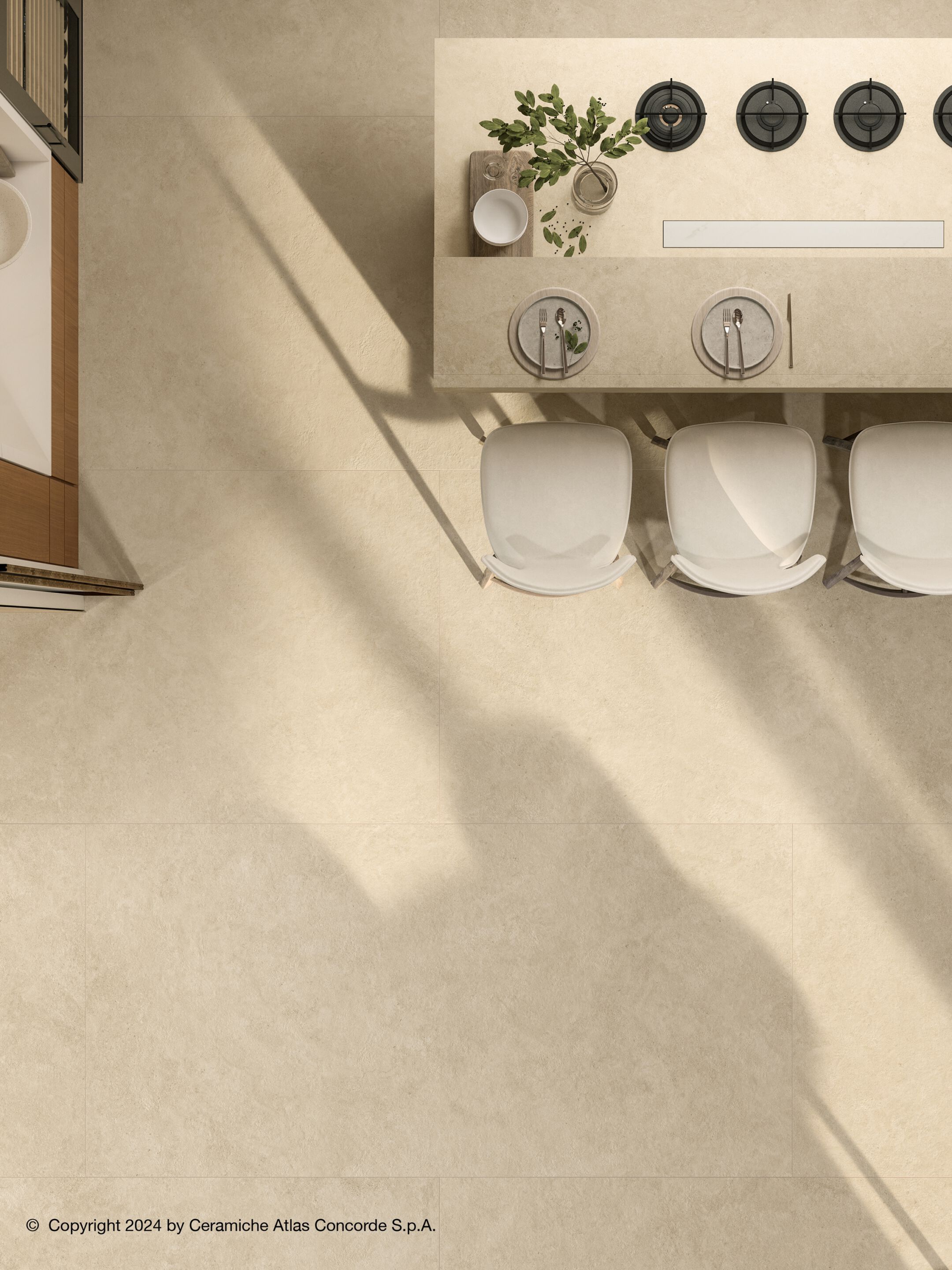 Пол / облицовка керамогранита с эффектом камня Atlas Concorde Boost Icor ARCH-00113949 - Вид №15