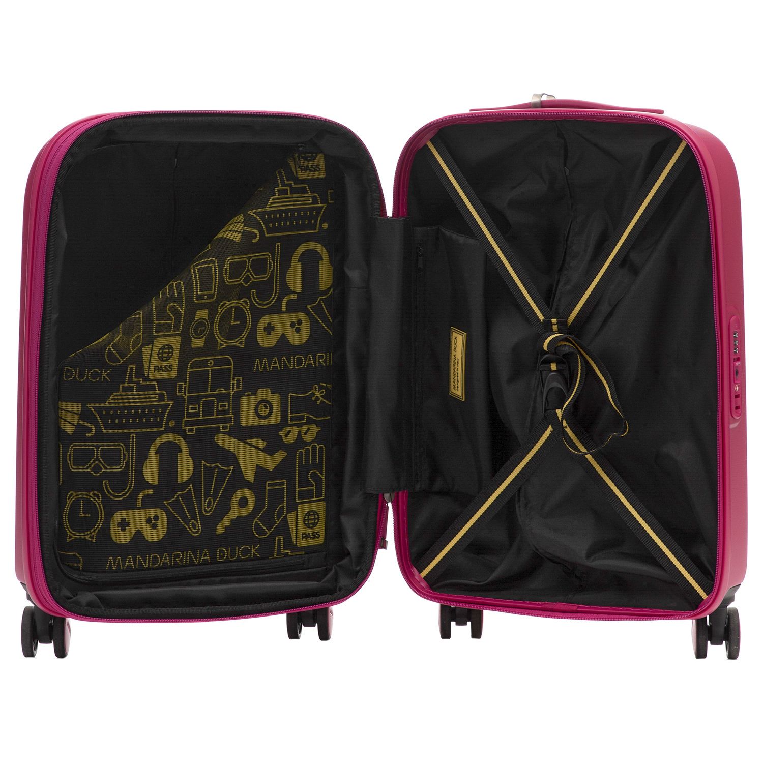 SZV34-507 Чемодан SZV34 Expandable Small Trolley Mandarina Duck Logoduck+  - Вид №2