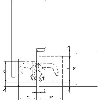 Петля Anselmi 150 3D 40 Santreyd LK01-945 - Вид №1