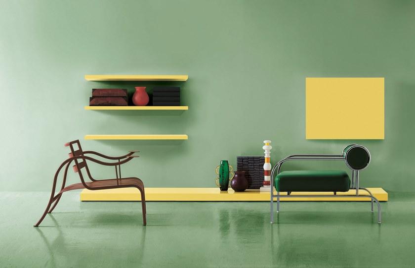 Cappellini Кресло Relax из окрашенного металла  Tm_1 - tm_2 - tm_1e  - Вид №1