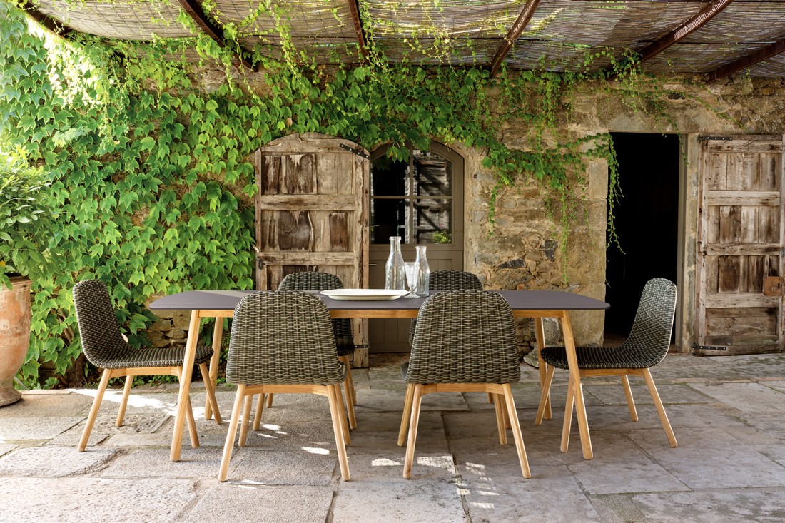 107100 Обеденный стол 180 x 100 см Point Round POINT1920