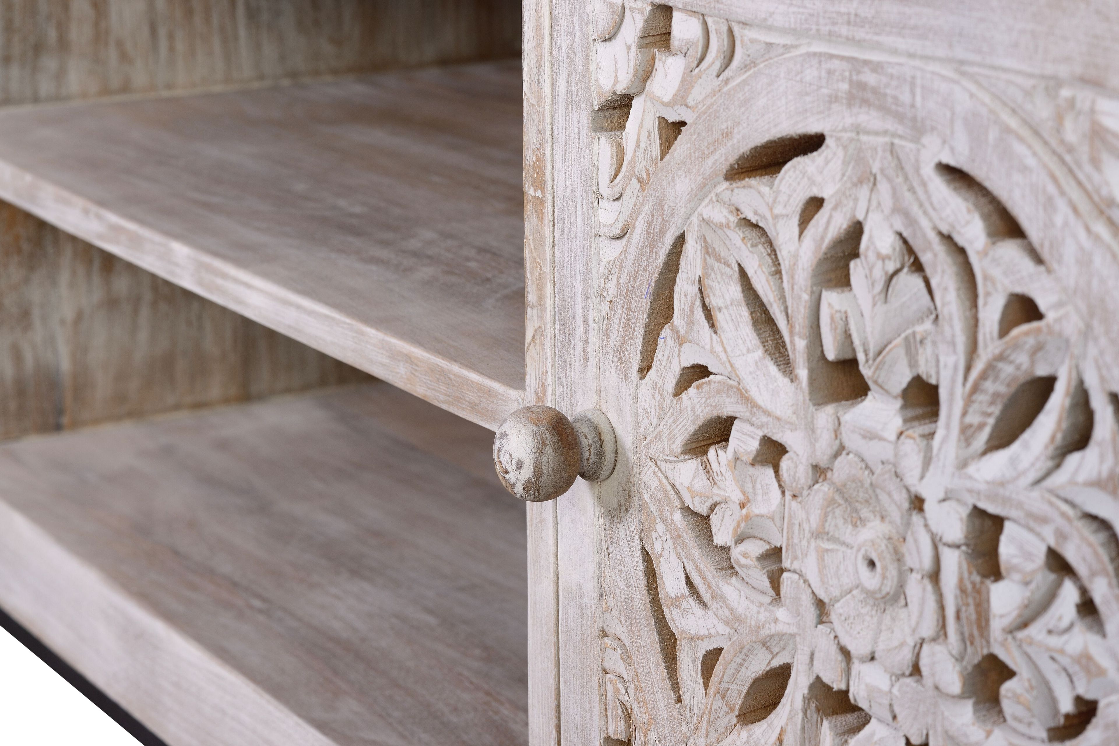 Шкаф для телевизора mango с распашными дверцами Giner y Colomer Миконос ARCH-00001588 - Вид №1