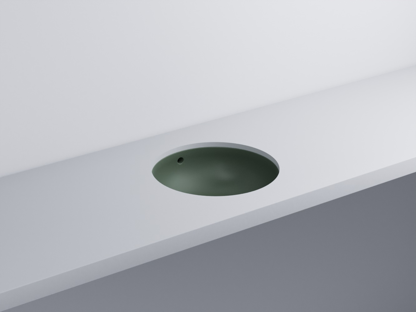 EJLASPT-MU Раковина Enjoy круглая встроенная под столешницу cielo Enjoy + Amedeo Ceramica Cielo