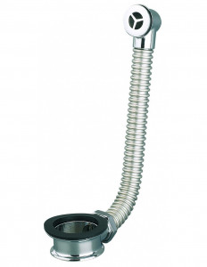 591000 000 00  Полный перелив для умывальника, крышка Д. 25 мм, хромированная латунь Valentin Хром